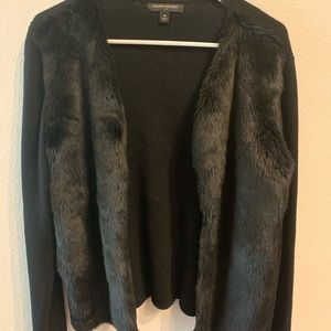 Banana Republic Faux Fur Sweater